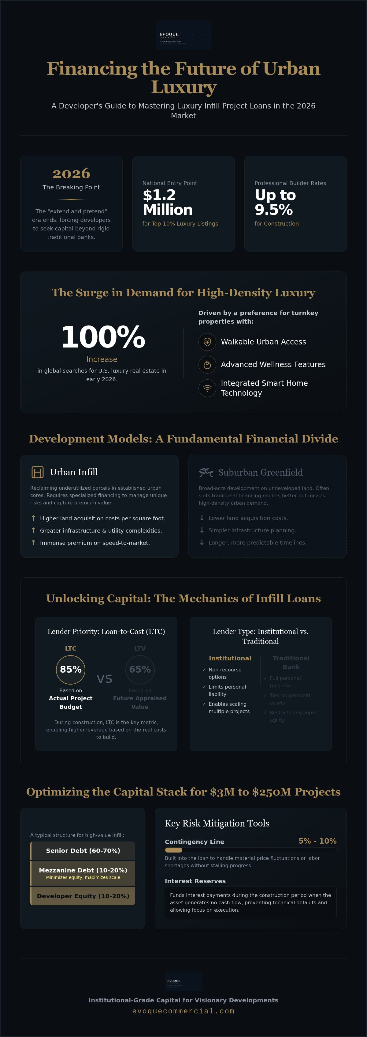 Luxury infill project loans